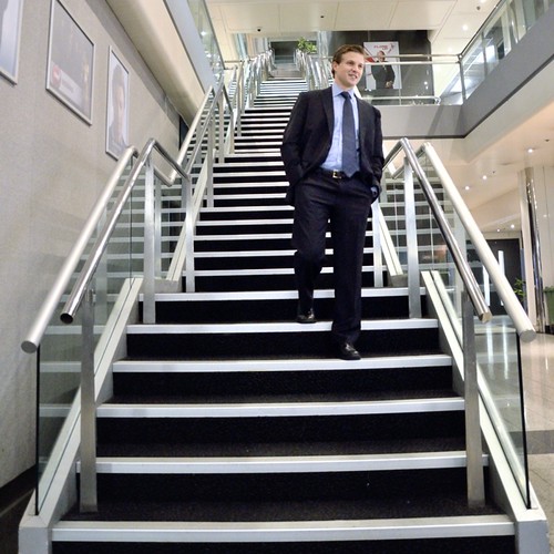 Alec Ross during media interviews - The Project (R)evolution conference 2012