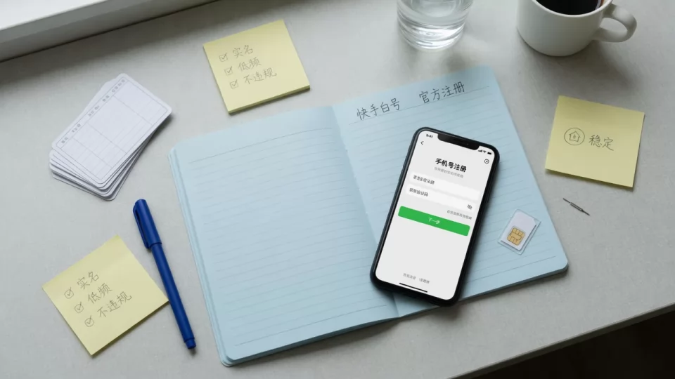 稳定的快手白号哪里有?新手实用小建议
