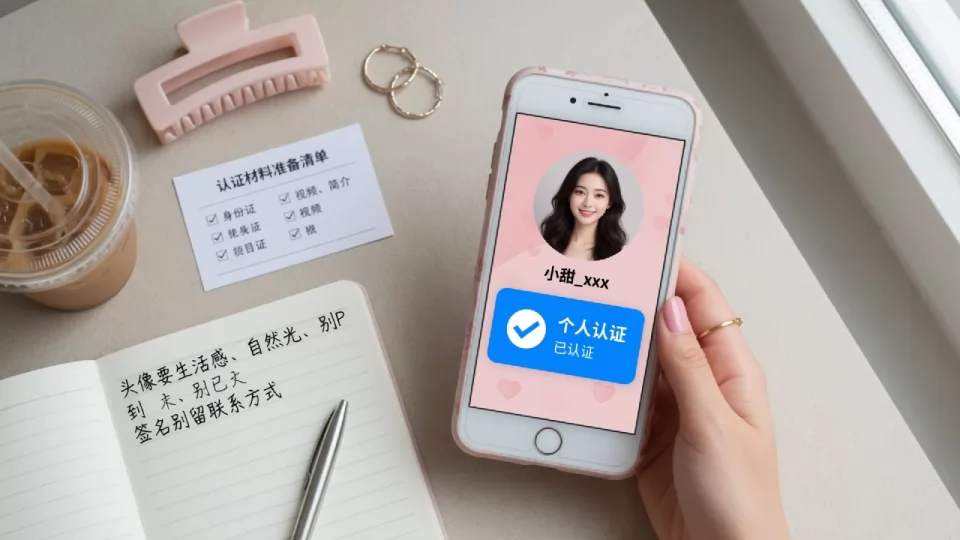快手个人认证女号轻松拿捏小tips