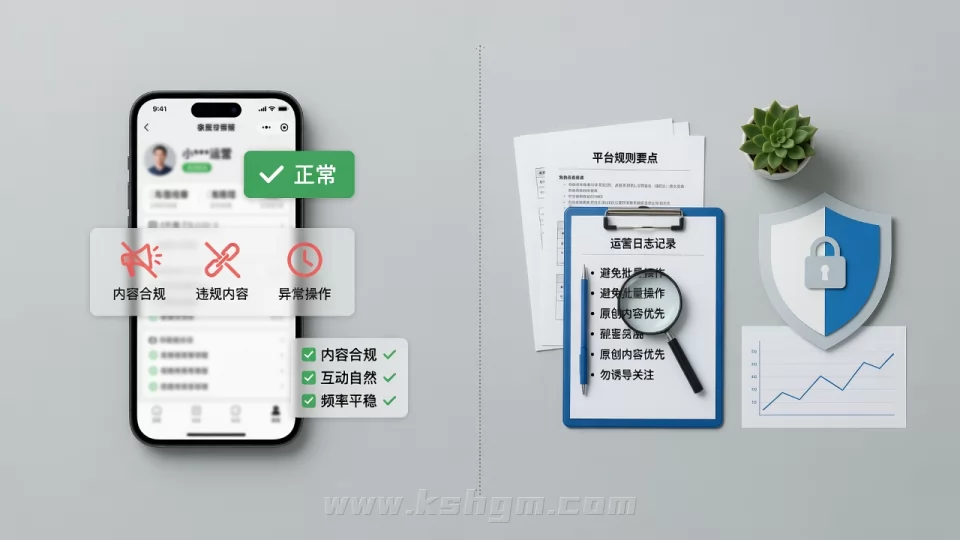 快手号防封指南:合规运营保护账号安全