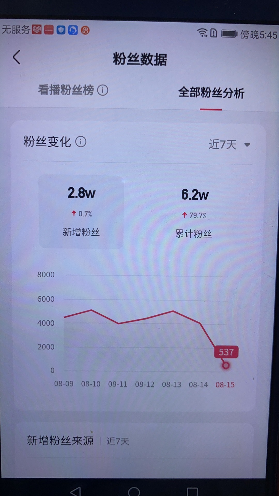 快手账号购买的危害